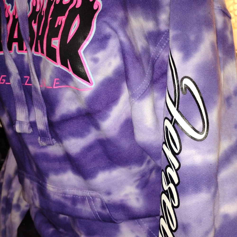 Thrasher Magazine Purple Hoodie - Picture 2 of 4